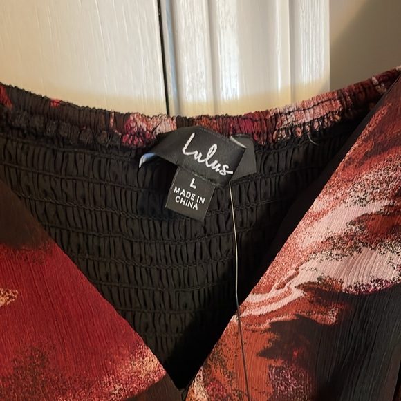 NWT Lulu’s tiered maxi dress - Picture 5 of 9